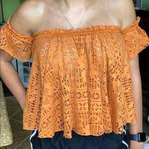 NWOT Free People Beach Top Coverup